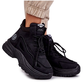 Botas na plataforma preta Lee Cooper LCJ-22-44-1353L preto