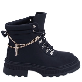 PA1 Botas Hudson Black Trapper preto