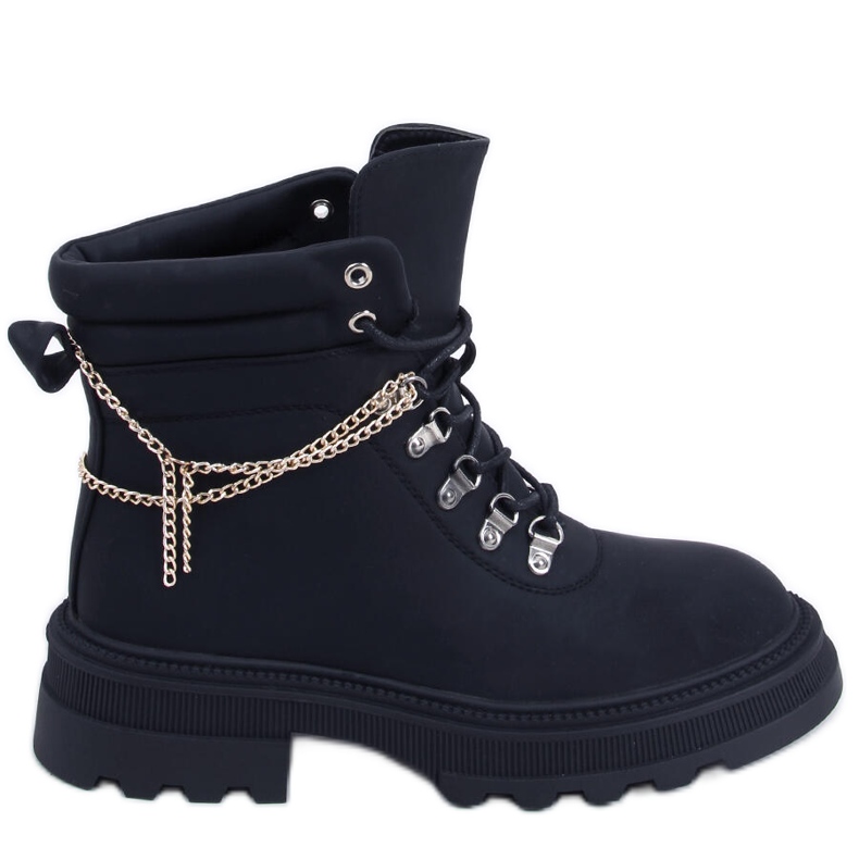 PA1 Botas Hudson Black Trapper preto