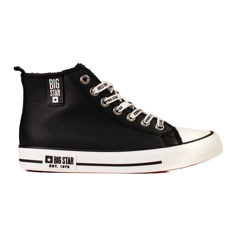 Tênis feminino Big Star KK274598 preto