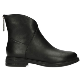 Botas de couro Botas Jodhpur Filippo DBT4077 preto