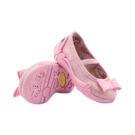 Laço de chinelos de menina Befado 441p006 rosa