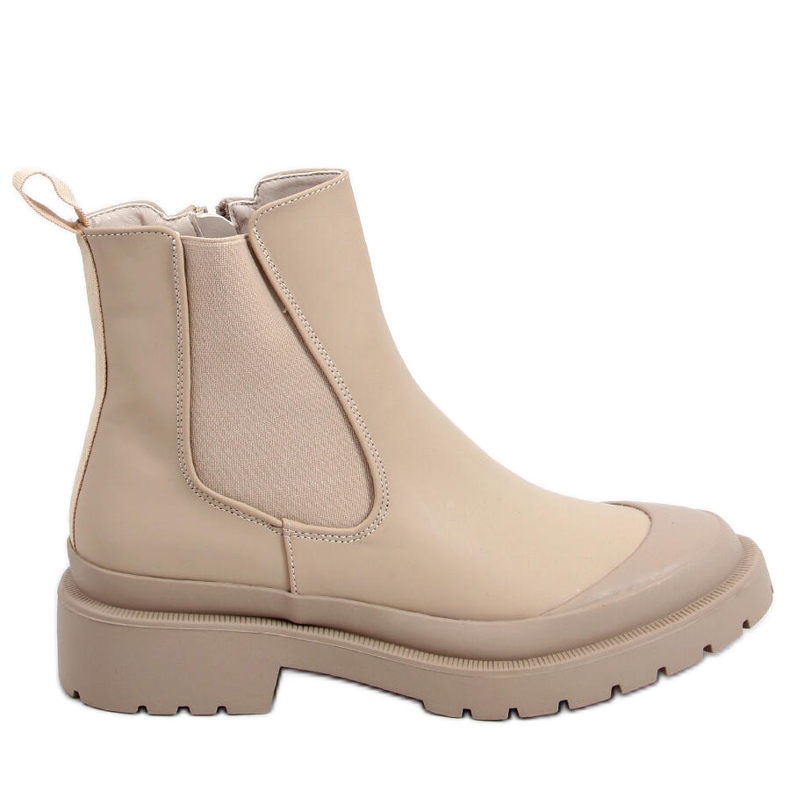 Botas Carey Bege Jodhpur