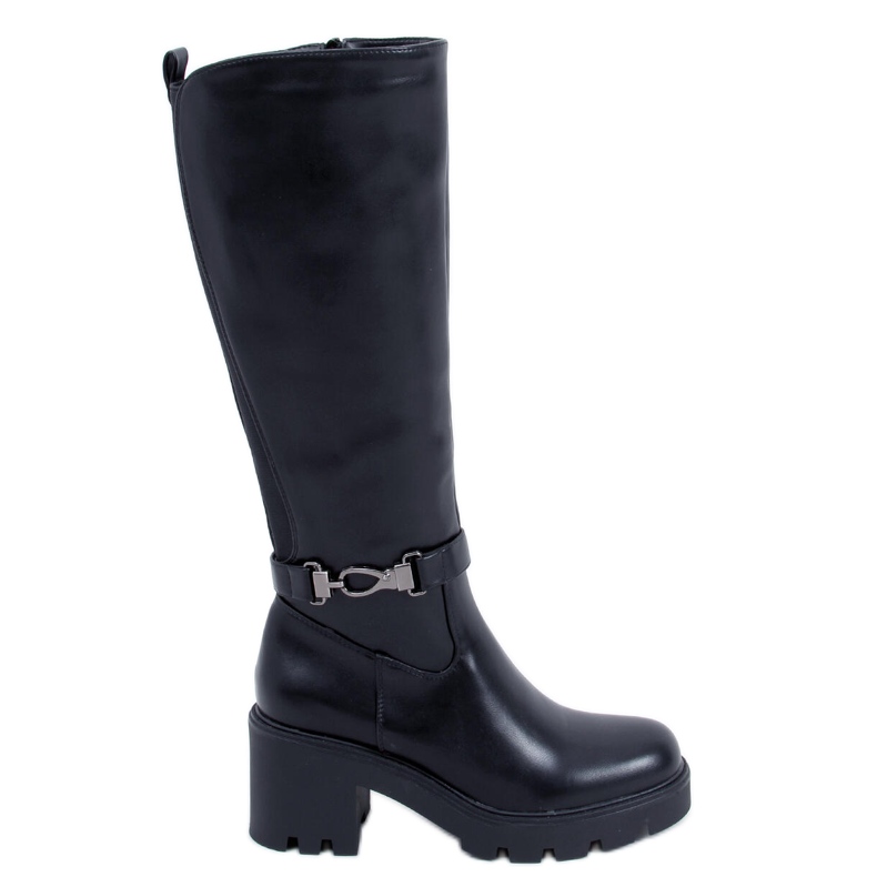 Botas de montaria pretas Braxton preto