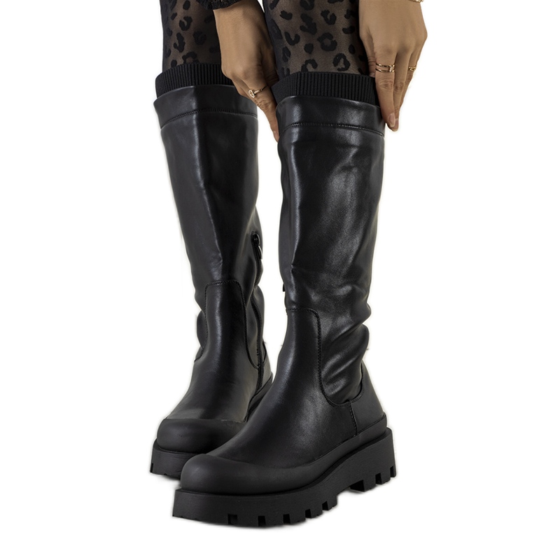 Botas pretas Deshina preto