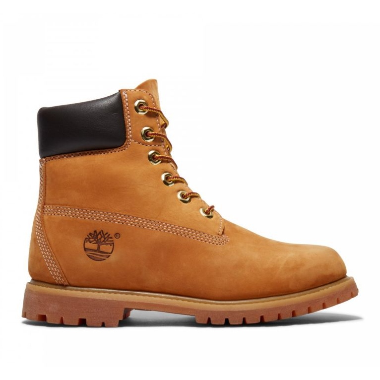 Bota Premium Timberland 6 polegadas W TB0103617131 castanho amarelo