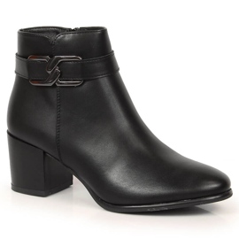 Botas Jodhpur pretas com isolamento por Sergio Leone preto