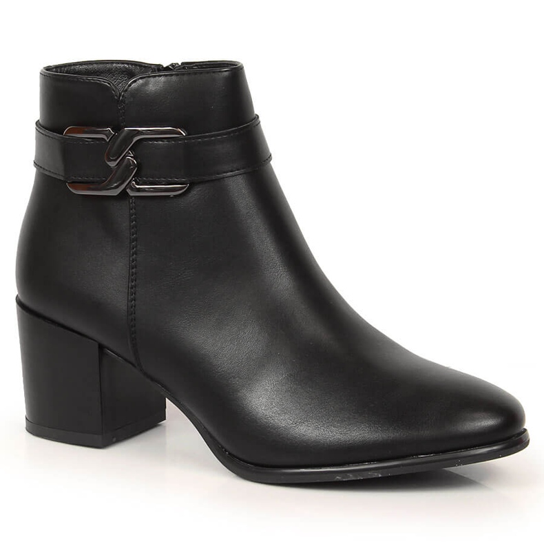 Botas Jodhpur pretas com isolamento por Sergio Leone preto