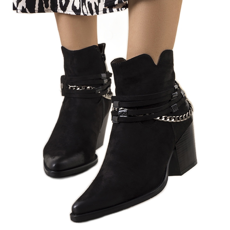 Botas Mogi pretas preto