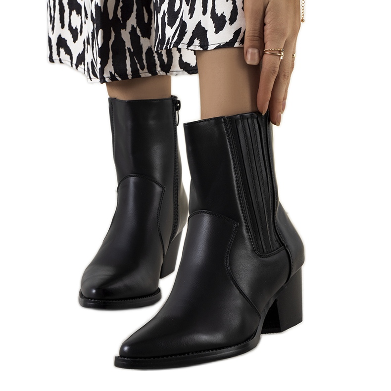 Botas de cowboy Bento pretas preto