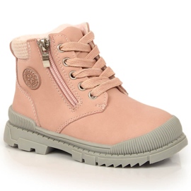 Botas meninas botas com isolamento rosa NEWS