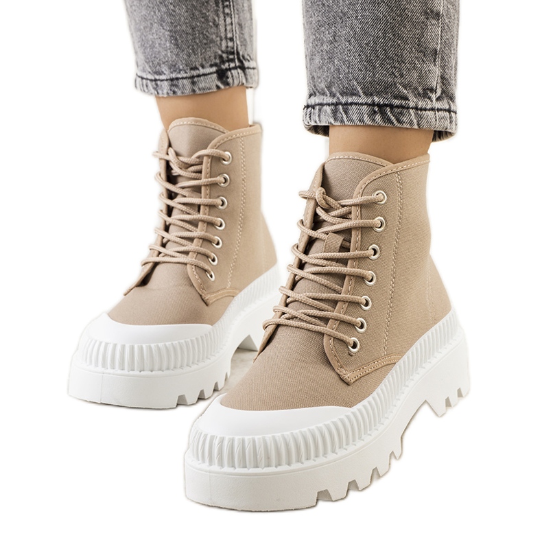 Tênis Roxo marrom castanho cáqui verde