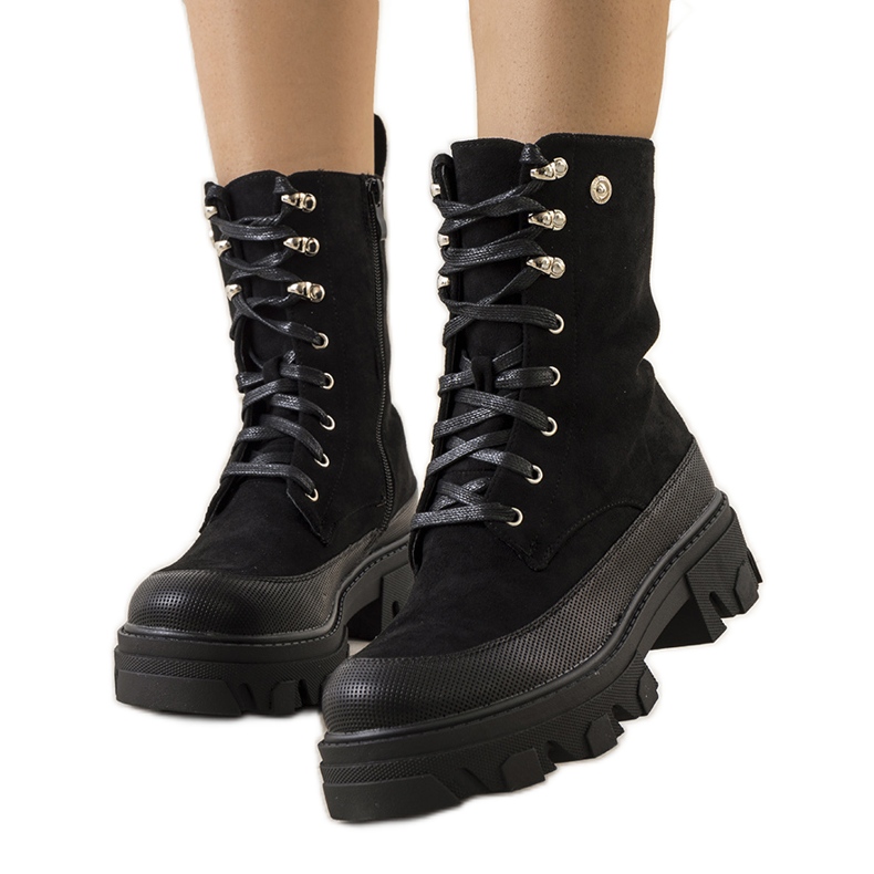 Botas Coombe pretas preto