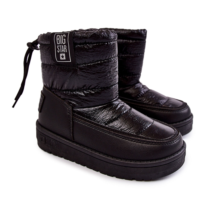 Botas de neve para crianças Big Star KK374220 Preto