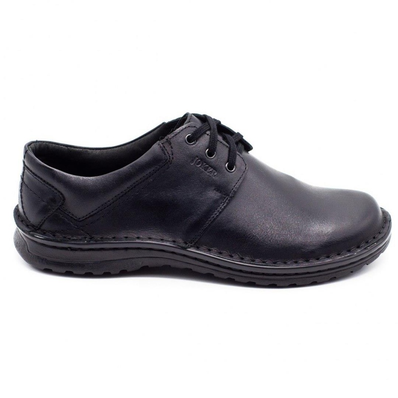Joker Sapatos de couro masculino 229 pretos