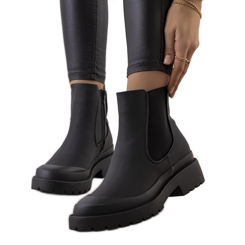 Botas femininas pretas Detis preto
