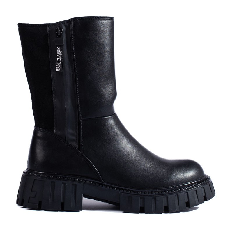 Botas de mulher com cano alto Shelovet preto