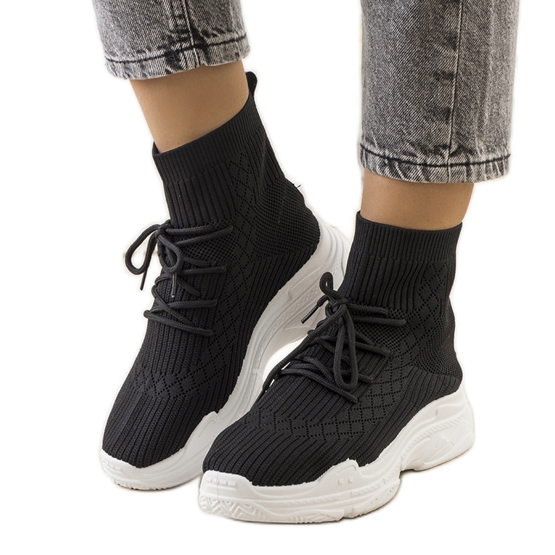 Meias pretas da Dowden preto