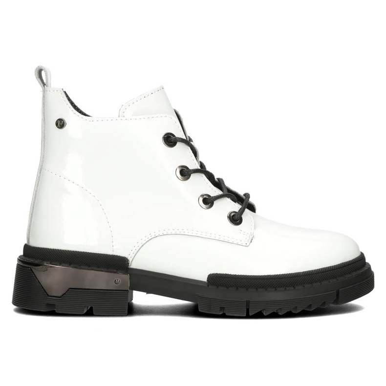 Filippo DBT4173 Botas envernizadas isoladas, brancas branco