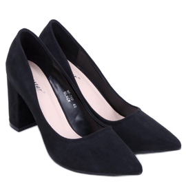 PA1 Bombas no poste Ivonne Black preto