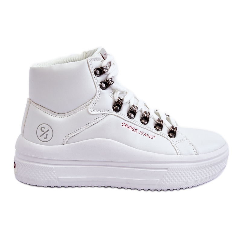 Tênis alto feminino Cross jeans KK2R4028C branco