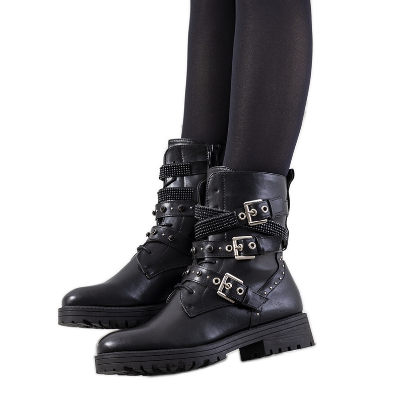 Botas pretas da Veritas preto