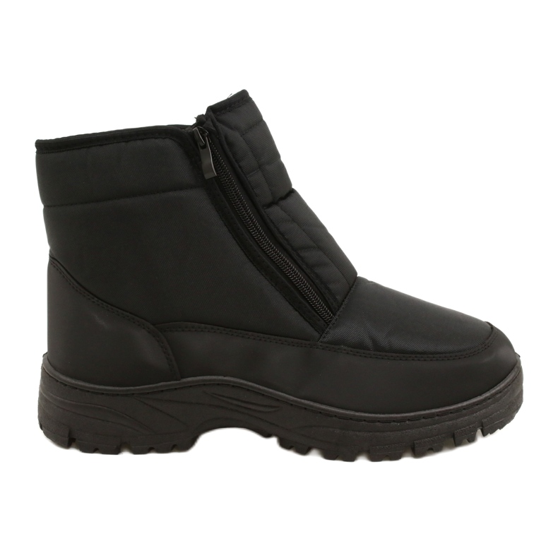 News Botas de neve para homem com fecho de correr Notícias 22MN26-5011 preto News Botas de neve para homem com fecho de correr Notícias 22MN26-5011 preto