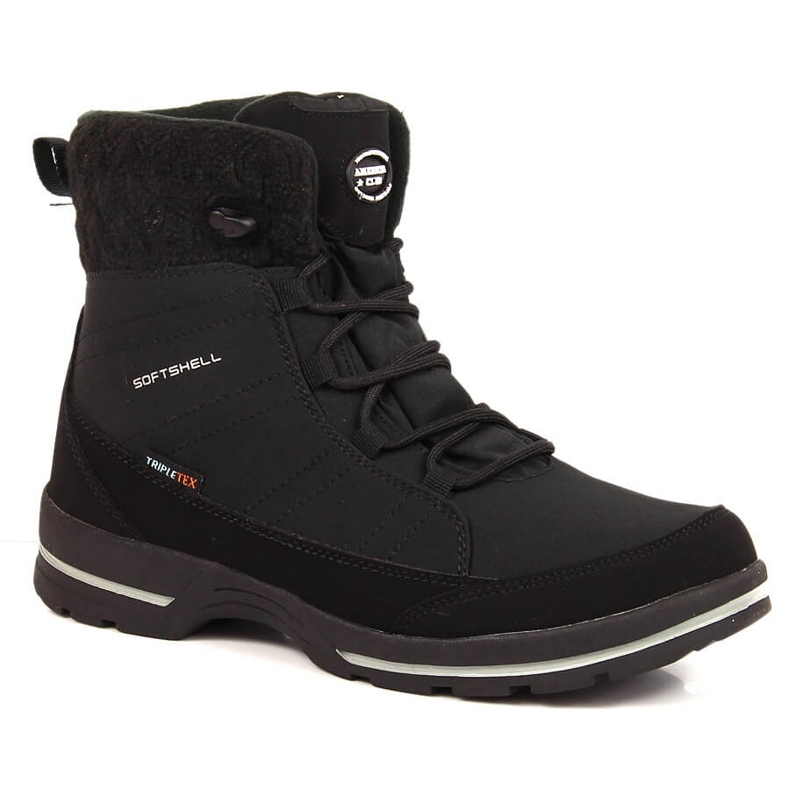 Botas de neve para trekking à prova d'água American Club preto