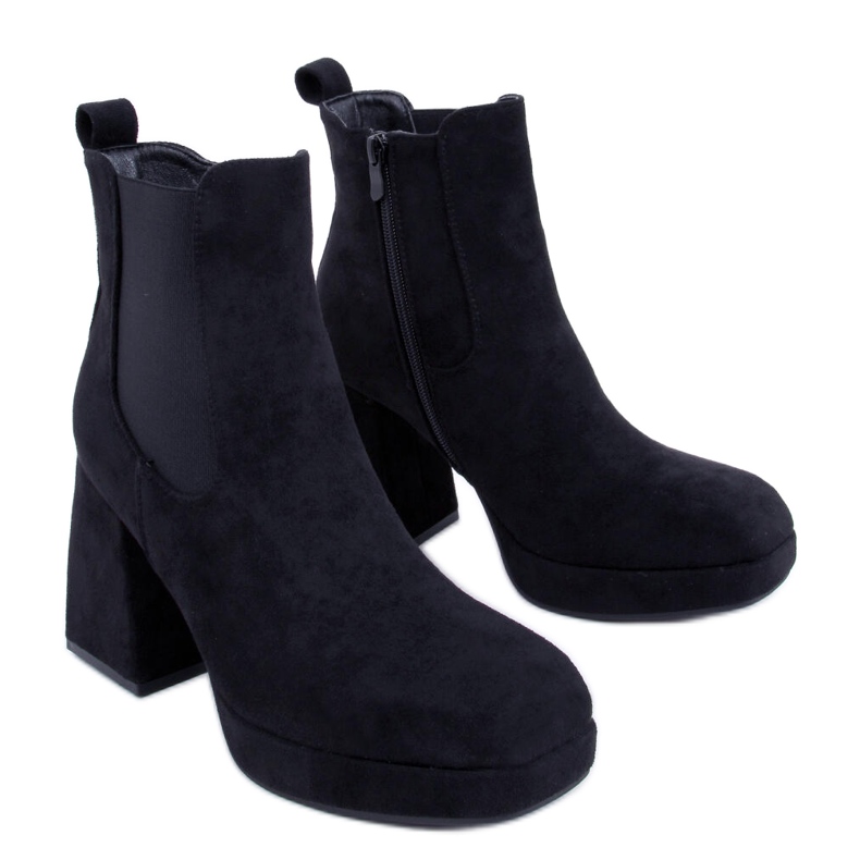 BM Ciara Bota de salto largo preto