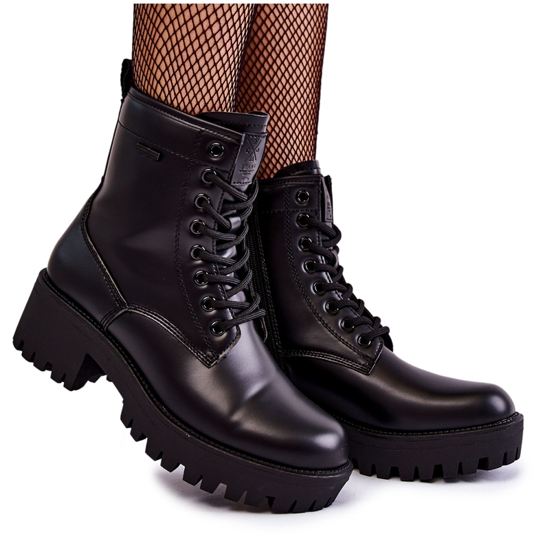 Botas femininas Cross Jeans KK2R4070C Preto