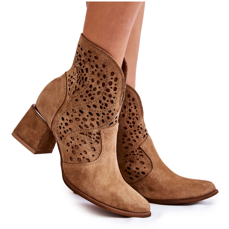 Botas a céu aberto Lewski Shoes 3166 Bege