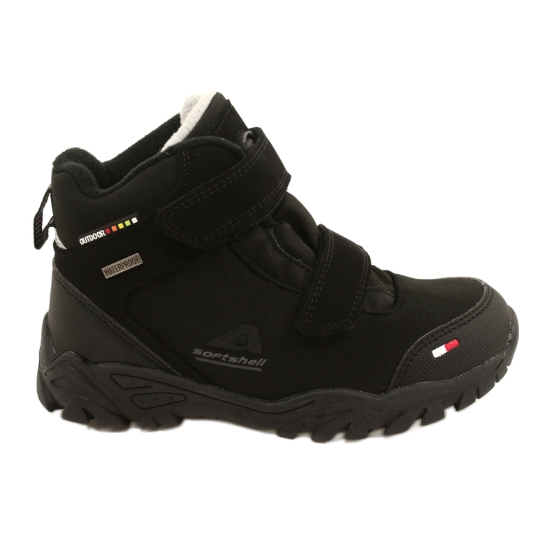Sapatos American Club Softshell com membrana WT69 Preto