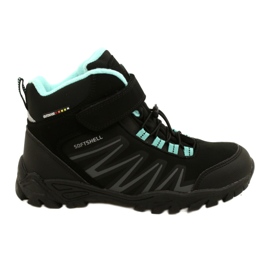 Botas American Club Softshell com membrana WT107 Black / Mint preto