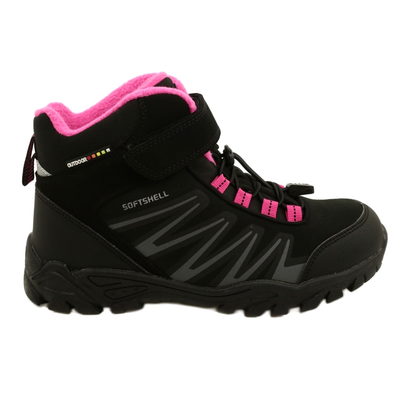 Botas American Club Softshell com membrana WT107 Preto / Rosa Botas American Club Softshell com membrana WT107 Preto / Rosa