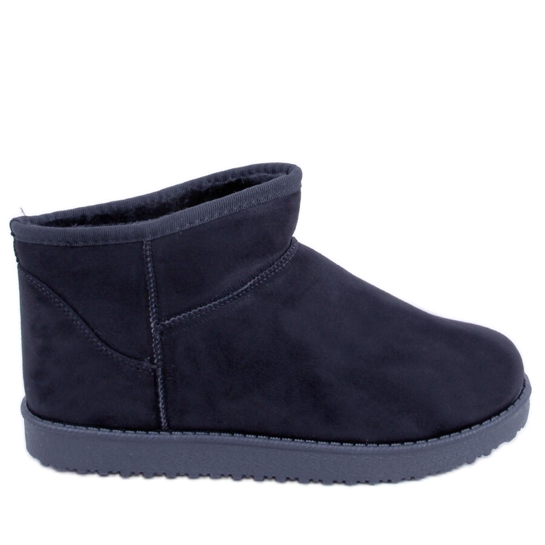 PA1 Botas curtas de neve Emusy, Aliana Black. preto