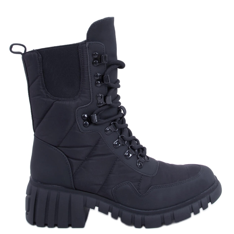 BM Botas de nylon Jewel Black preto