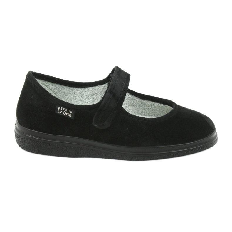 Dr.orto Befado Sapatos Femininos Inserir com íons de prata 462d002 preto