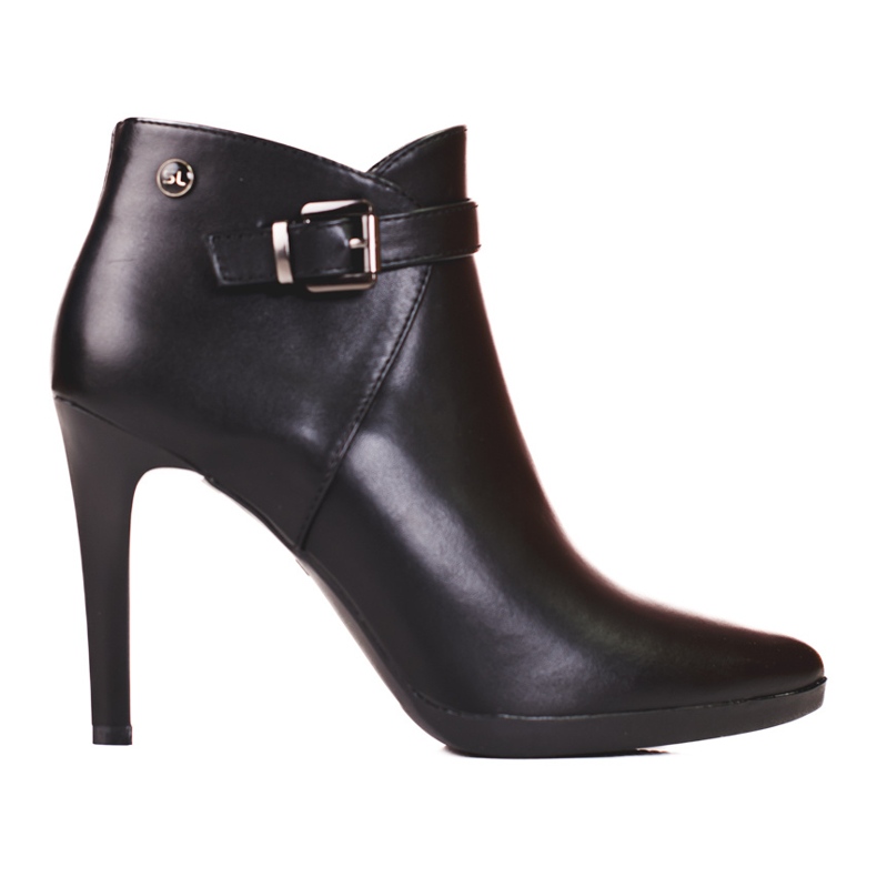 Botas elegantes de salto alto por Sergio Leone preto