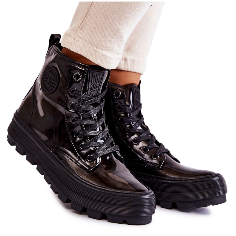 Tênis alto Big Star KK274533 Preto