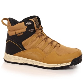 Botas de alta isolamento para homem camelo Big Star KK174373 marrom