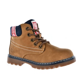 Botas de menino com isolamento de camelo Big Star KK374130 amarelo Botas de menino com isolamento de camelo Big Star KK374130 amarelo
