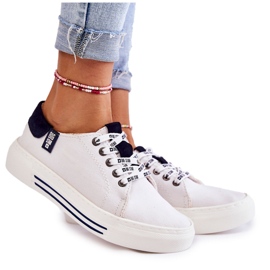 Tênis feminino Memory Foam System Big Star KK276002 Branco