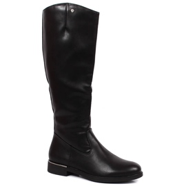 Botas pretas com isolamento preto Sergio Leone
