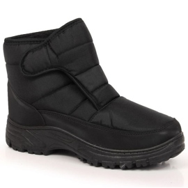 Botas de neve com isolamento de velcro NEWS W EVE380 preto