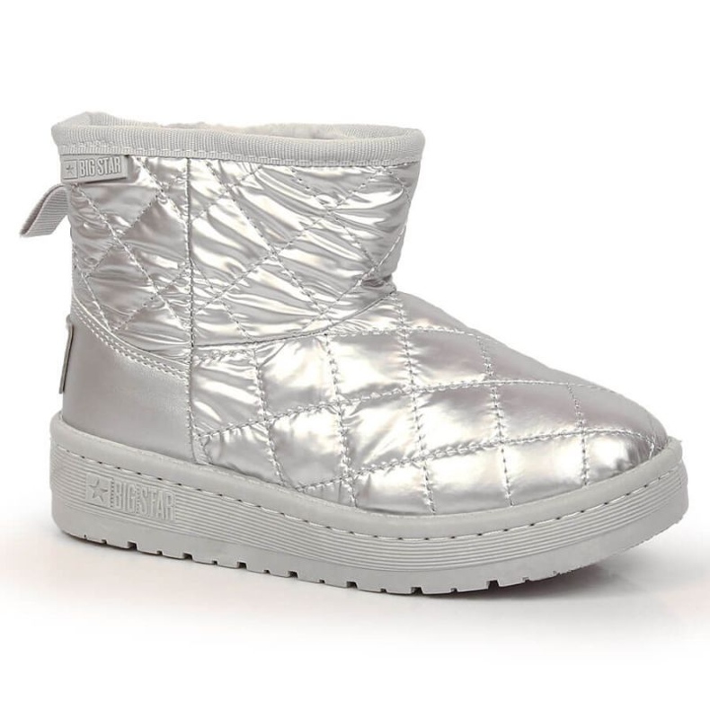 Botas de neve com isolamento acolchoado Big Star INT1793A prata