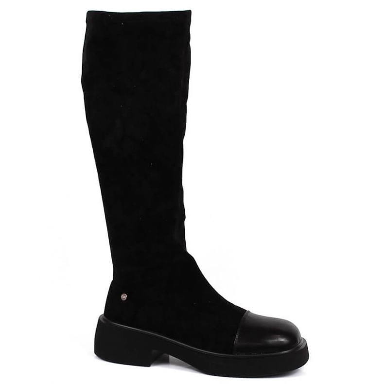Botas sem salto Goe W INT1771 preto Botas sem salto Goe W INT1771 preto