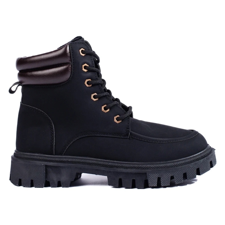 Botas femininas negras preto