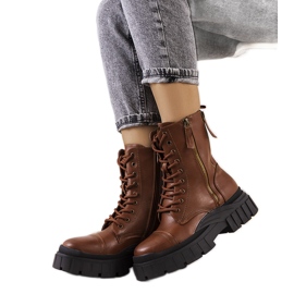 Botas Leeside marrons marrom