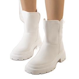 PA1 Botas de neve para mulher branca Veronis branco