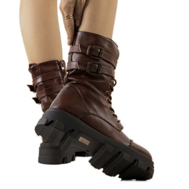 Malas Lupins de mulher castanhas marrom